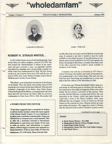 Newsletter January 1993